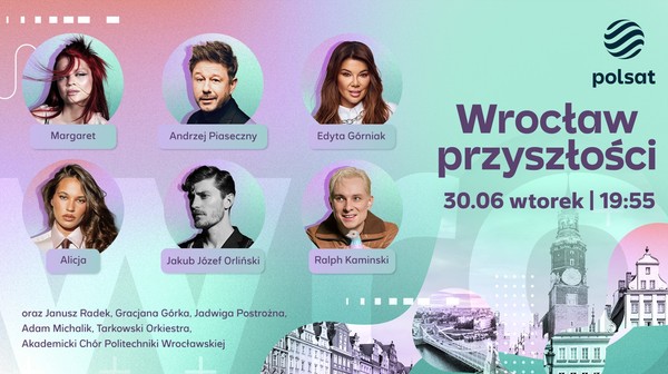 Koncert Wrocław Przyszłości na Placu Wolności we wtorek 30 czerwca
