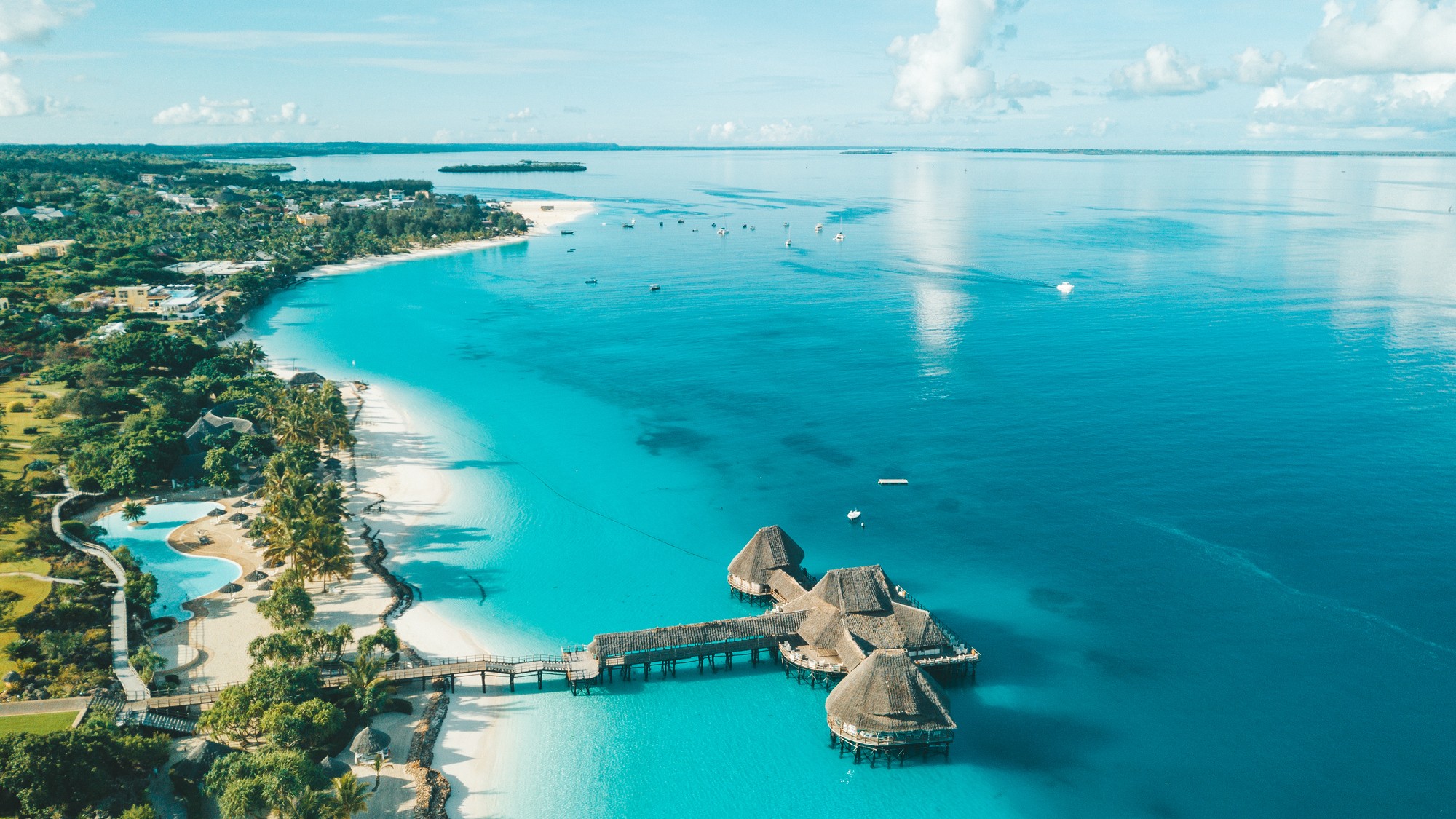 Pobrežie Zanzibaru.