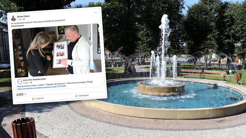 The mayor of Radoszyce is fighting prostate cancer. « Legs buckled under me »