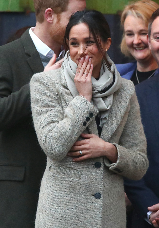 Książę Harry i Meghan Markle w Brixton