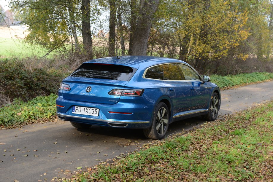 Volkswagen Arteon Shooting Brake wyróżnia się sportową, ale i elegancką sylwetką. To jeden z najładniejszych modeli Volkwagena.