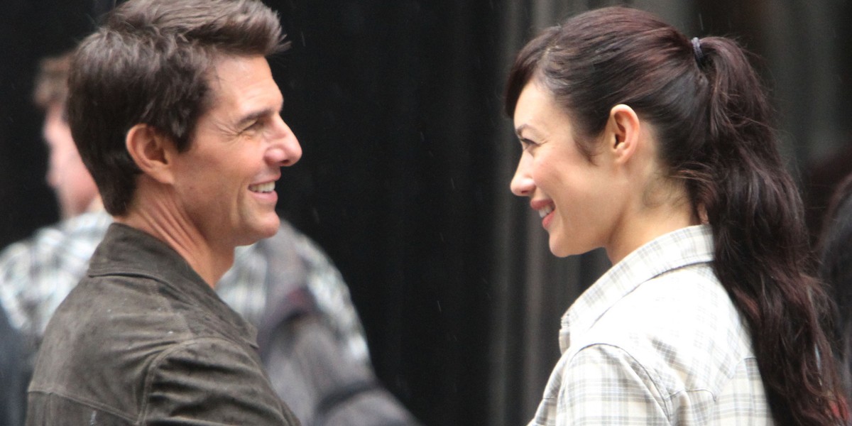 Tom Cruise z Olgą Kurylenko