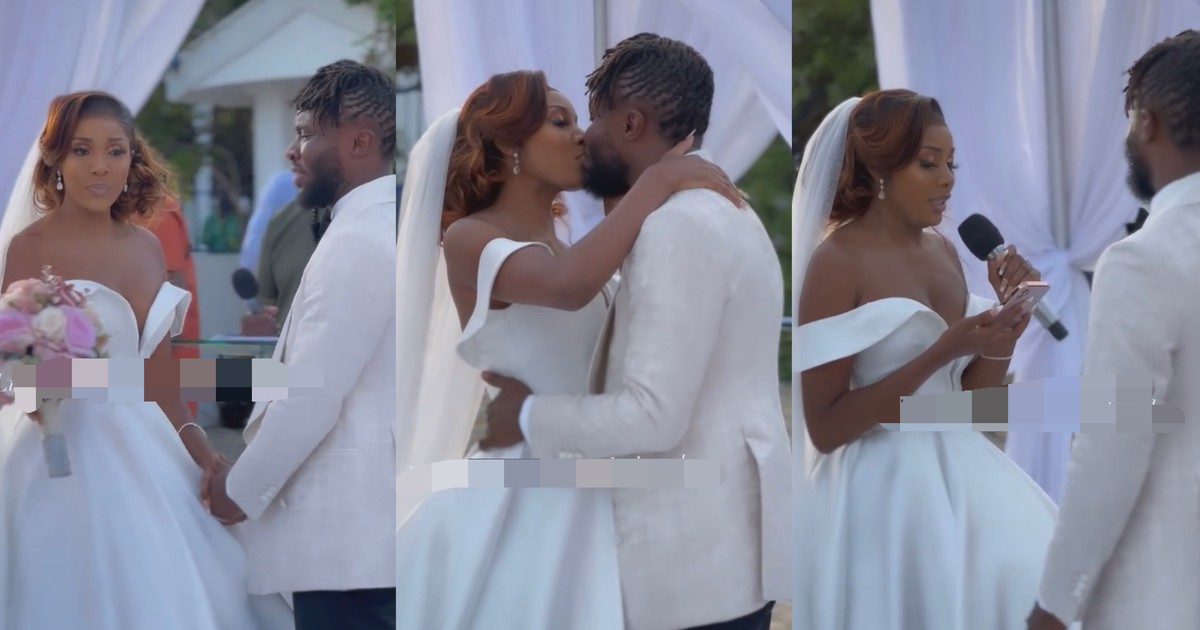 Fuse ODG and wife profusely cry at their wedding (WATCH) - Vimarsana News