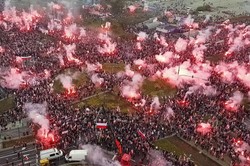 Trzaskowski: W Marszu Niepodległości mogło wziąć udział ok. 40 tys. uczestników