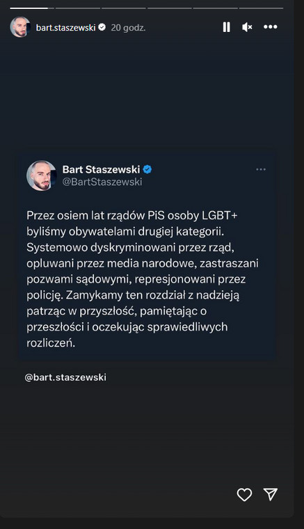 Wpis Barta Staszewskiego
