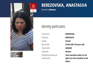 Crvena Interpol poternica za Anastasijom Berezovskom