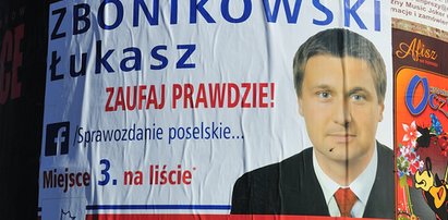 Tak łamie prawo poseł obłudnik