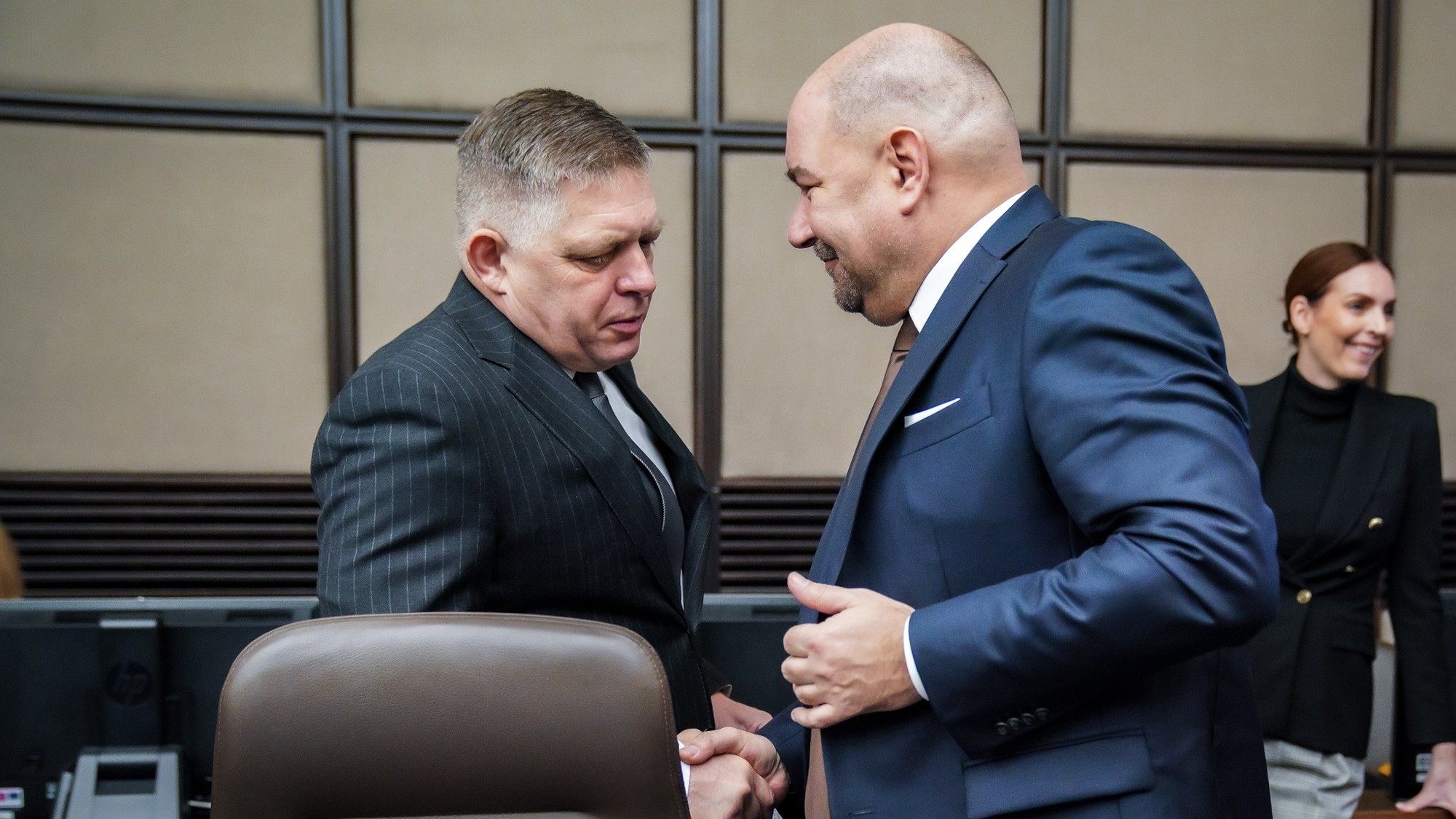 Robert Fico a Rudolf Huliak