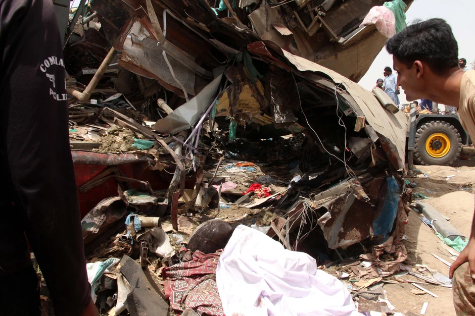 Sudar vozova u Pakistanu