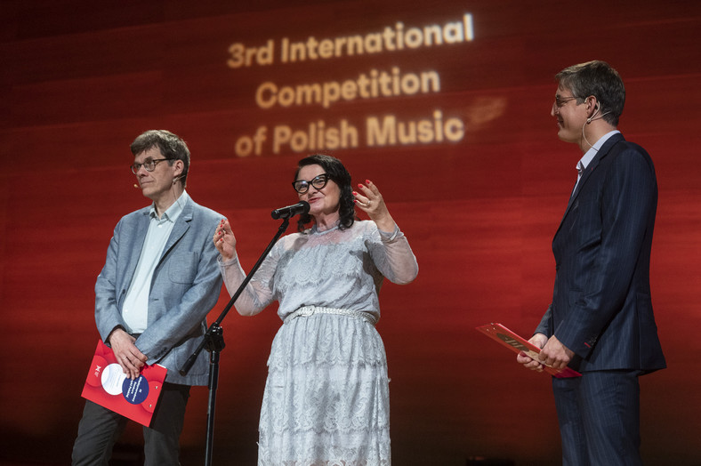 Lech Dzierżanowski – zastępca dyrektora NIMiT, prof. Marta Wierzbieniec – dyrektor Filharmonii Podkarpackiej w Rzeszowie, Paweł Zalejski – przewodniczący jury kategorii Zespoły kameralne