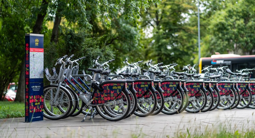 Nowe rowery miejskie na wrocławskich ulicach