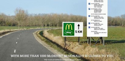 McDonald's kpi z Burger Kinga! Złośliwy billboard