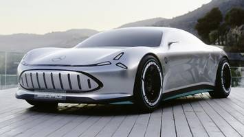 Mercedes AMG Vision – wizja elektrycznego bolidu z rekinią paszczą
