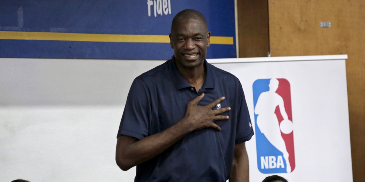 Dikembe Mutombo.