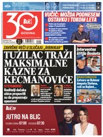 Blic naslovna strana za 11.6.