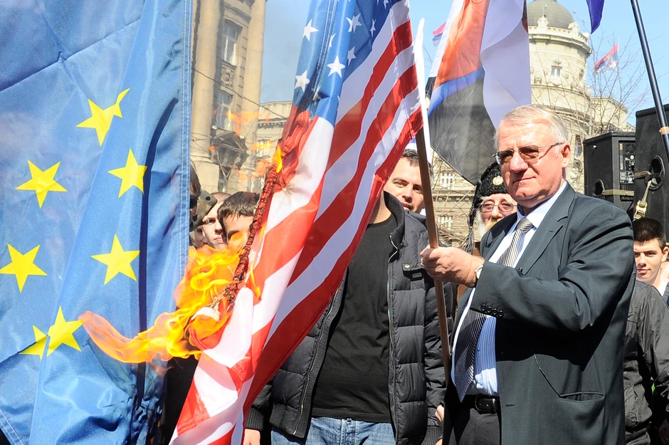 Zapadni mediji Vojislava Šešelja vide kao prorusku pretnju