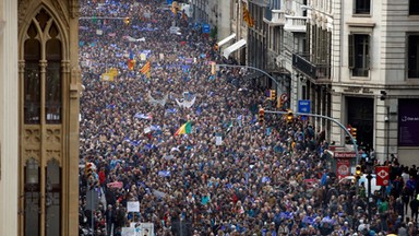 W Barcelonie odbyła się wielka manifestacja poparcia dla uchodźców