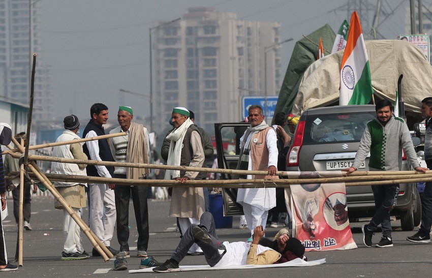 Protest indijskih farmera