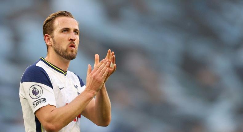 Staying put: Harry Kane will remain at Tottenham despite speculation linking him with a move to Manchester City