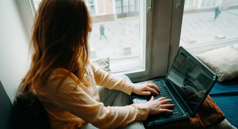 The writer, not pictured, felt lonely working remotely.Fiordaliso/Getty Images