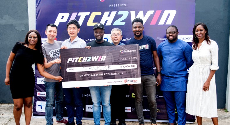 Ghanaian startup Truckrtech wins N1 million grand prize at TechCircle’s Pitch2Win competition, 2019