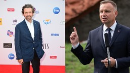 piotr głowacki zażartował z andrzeja dudy. "w odróżnieniu od prezydent