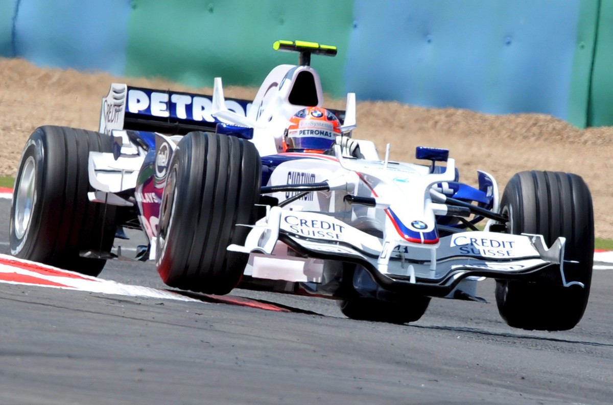 Robert Kubica w bolidzie Formuły 1
