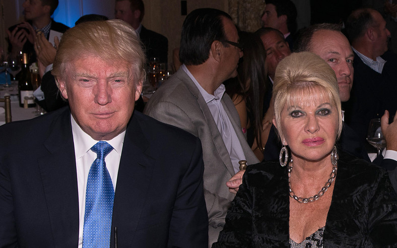 Donald i Ivana Trumpowie