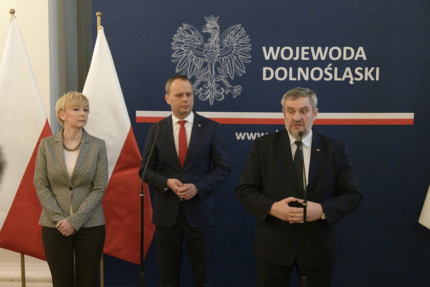 Rolnicy w stolicy, a minister uciekł do Wrocławia