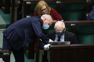 Jarosław Kaczyński i Antoni Macierewicz