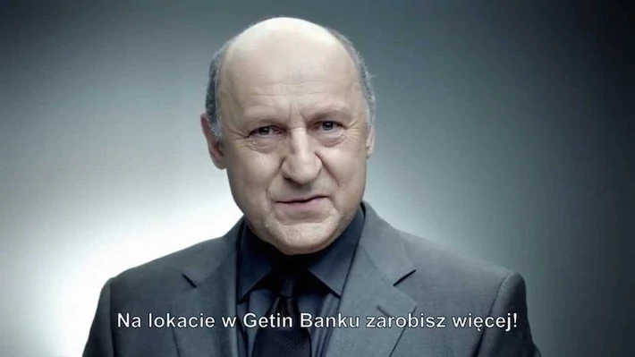 Piotr Fronczewski i Getin Bank