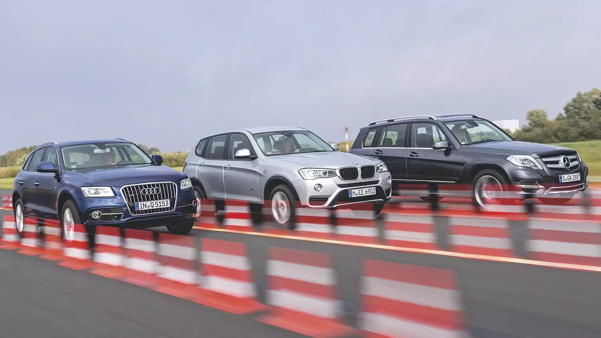 Porównanie: Audi Q5, BMW X3, Mercedes GLK