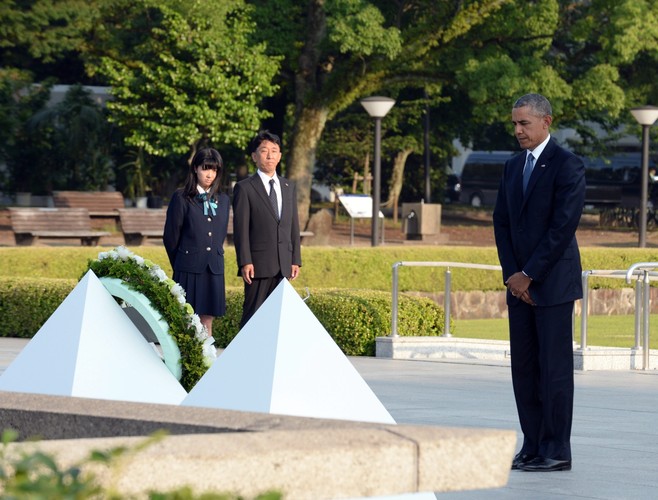 Prezydent Barack Obama w Hiroshimie