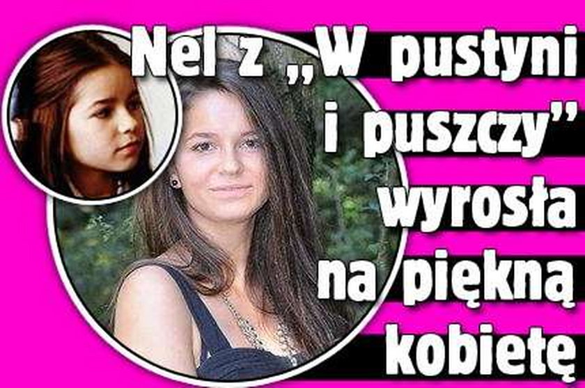 Nel z "W pustyni i puszczy" wyrosła na piękną kobietę