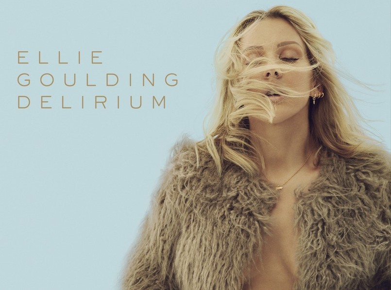 Ellie Goulding na okładce albumu "Delirium"