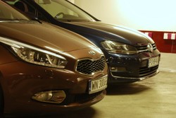 Kia cee'd kontra nowy volkswagen golf. Które kluczyki zabierasz do domu?