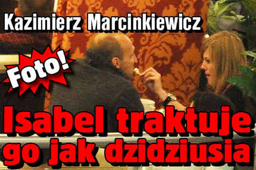 Isabel traktuje Marcinkiewicza jak dzidziusia