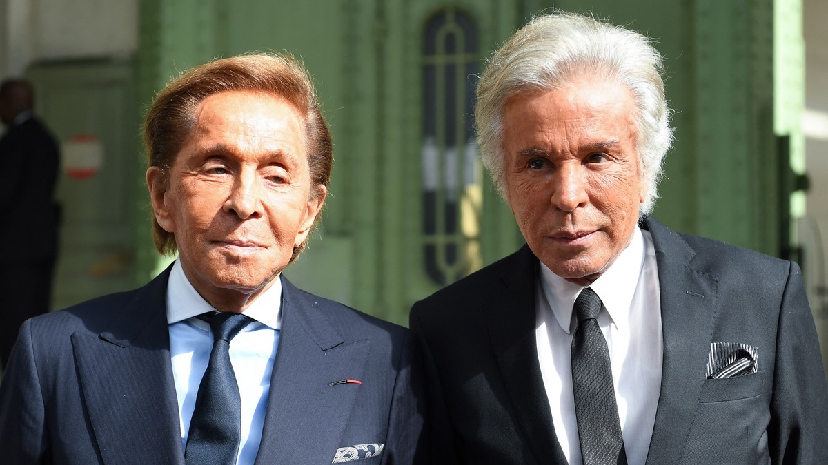 Valentino Garavani i Đankarlo Đameti