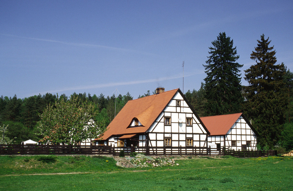 Drawieński Park Narodowy - osada Ostrowiec