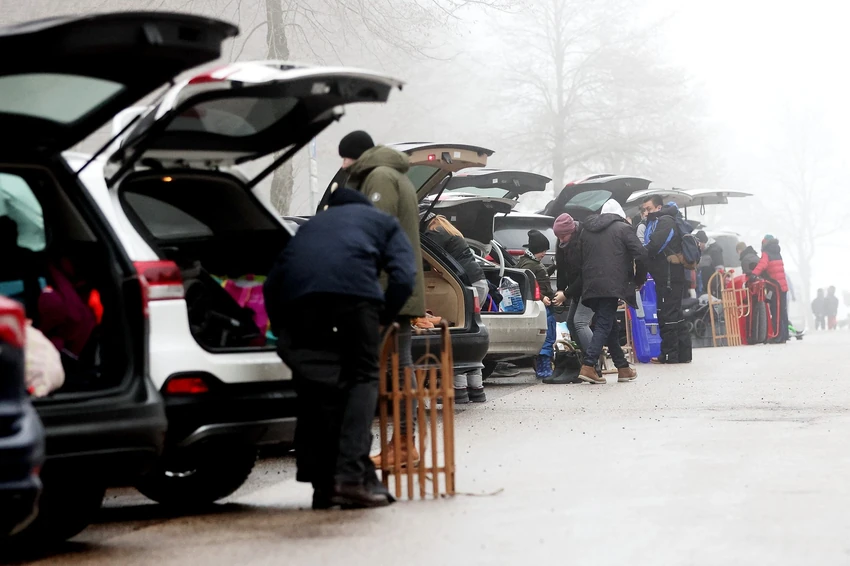 zimovanje, ilustracija