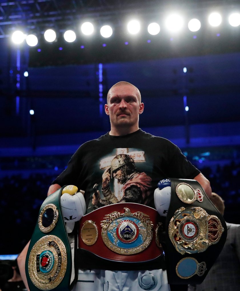 W wadze ciężkiej jest dwóch mistrzów świata, którzy mają pasy czterech najpotężniejszych zawodowych federacji. Fury jest czempionem WBC, a Usyk – WBA, WBO i IBF.