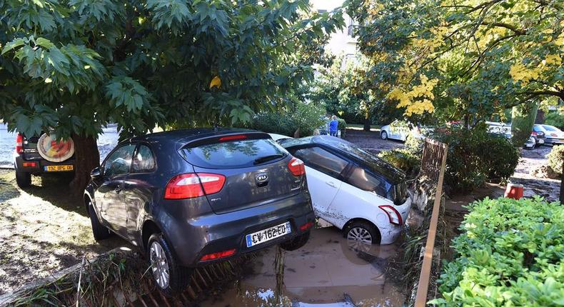 Flash floods in France kill at least 17 people