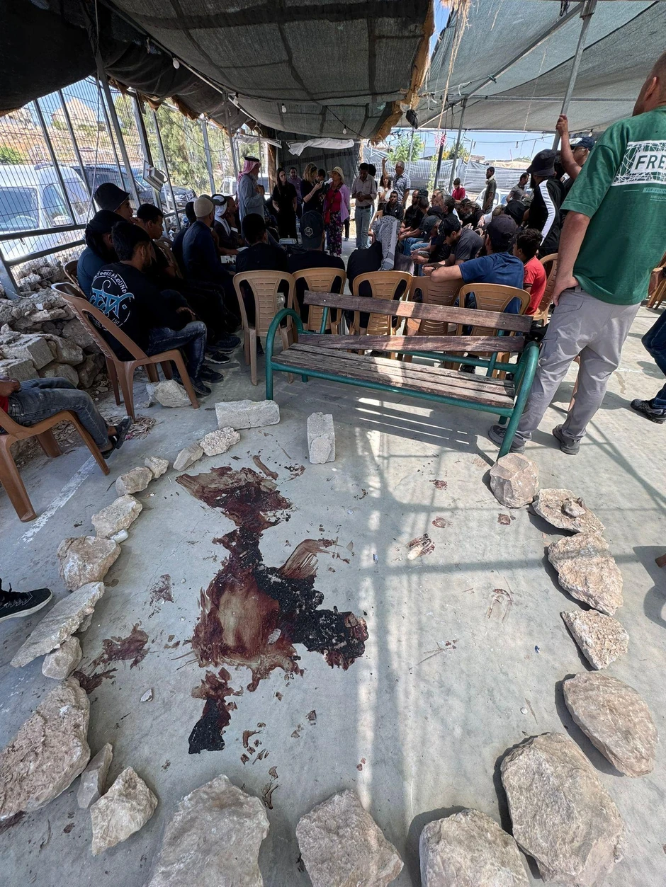 Mesto ubistva Odeha Hatalina, palestinskog aktiviste i novinara | Foto: Oren Rosenfeld/BBC