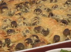 Zapiekanka z oliwkami Ewy Wachowicz. Aromatyczna i bardzo prosta