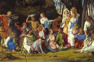 Giovanni Bellini (1516) i Tycjan (1529), „Uczta bogów