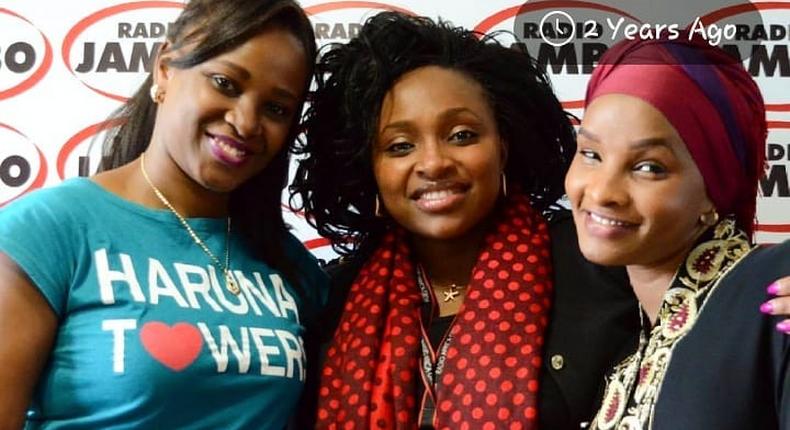 Massawe Japanni, Kanze Dena and Lulu Hassan. Massawe Japani lands new job at Radio Jambo 