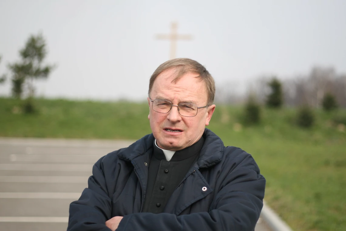 Ks. Jan Wodniak zaraz po publikacji książki ks. Isakowicza-Zaleskiego, 2007 r.