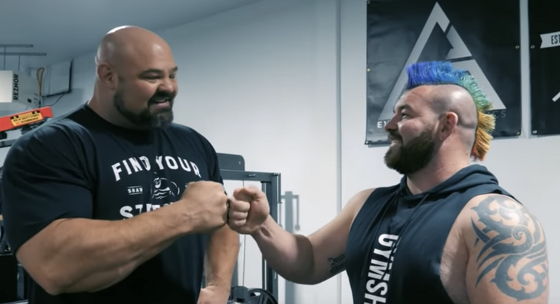 Rob Kearney and Brian Shaw Take On Deadlifts