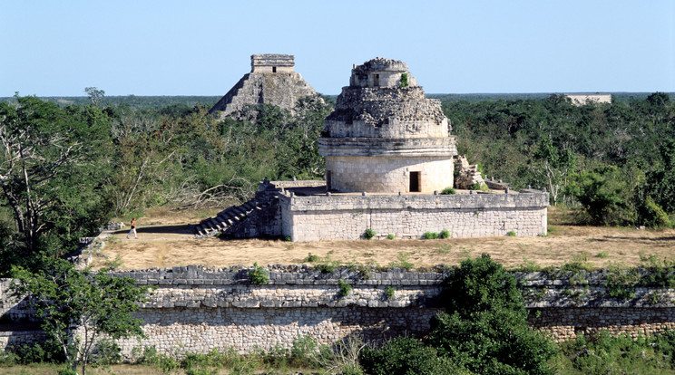 A vasút összeköt majd  olyan jelentős idegenforgalmi látványosságokat, mint például a Chicén Itzá vagy Palenque régészeti leletei./Fotó:Northfoto