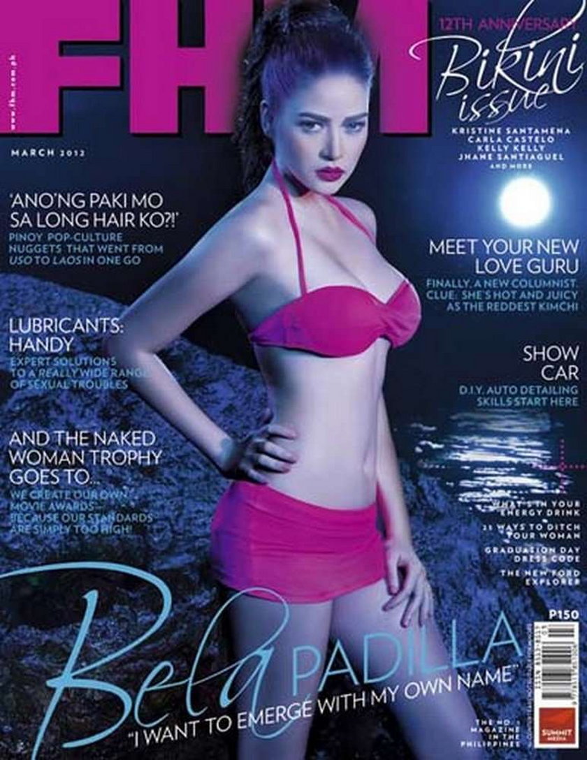 FHM marzec 2012 - Okładka Bela Padilla